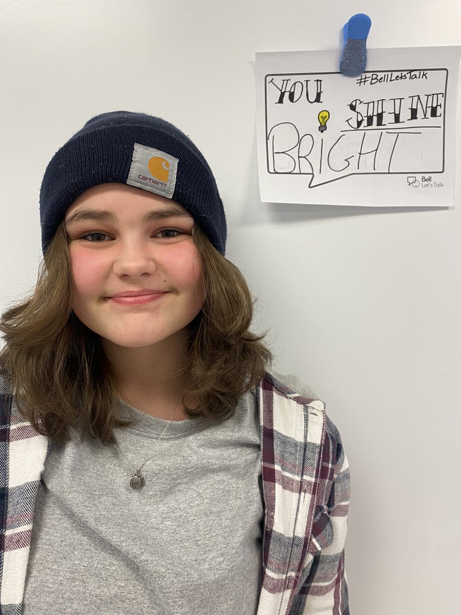 MissJKWalsh's tweet photo. #BellLetsTalk https://t.co/ofkjRo0Qit