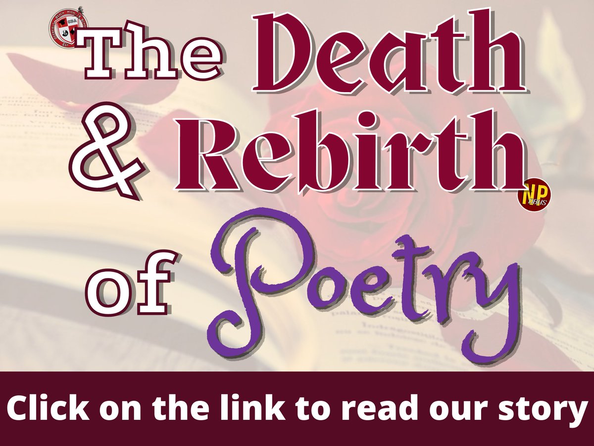DBHSpathfinder's tweet image. #Poetry is essential to society and the language it speaks. In truth, it is the genre of poetry that dies, as poetry itself is immortal. To read more about The Death &amp;amp; Rebirth of Poetry, check out this #DBHS #StudentWritten story.
deerfieldbeachhigh.net/2023/01/23/the…