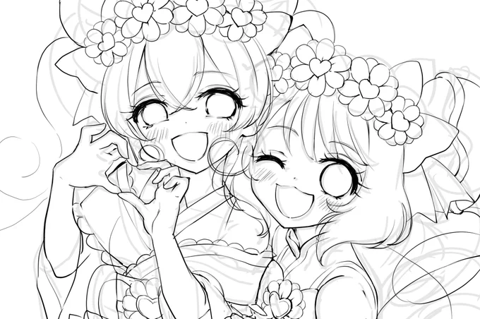 デパプリありがとうイラスト描くよ🍙🍜 