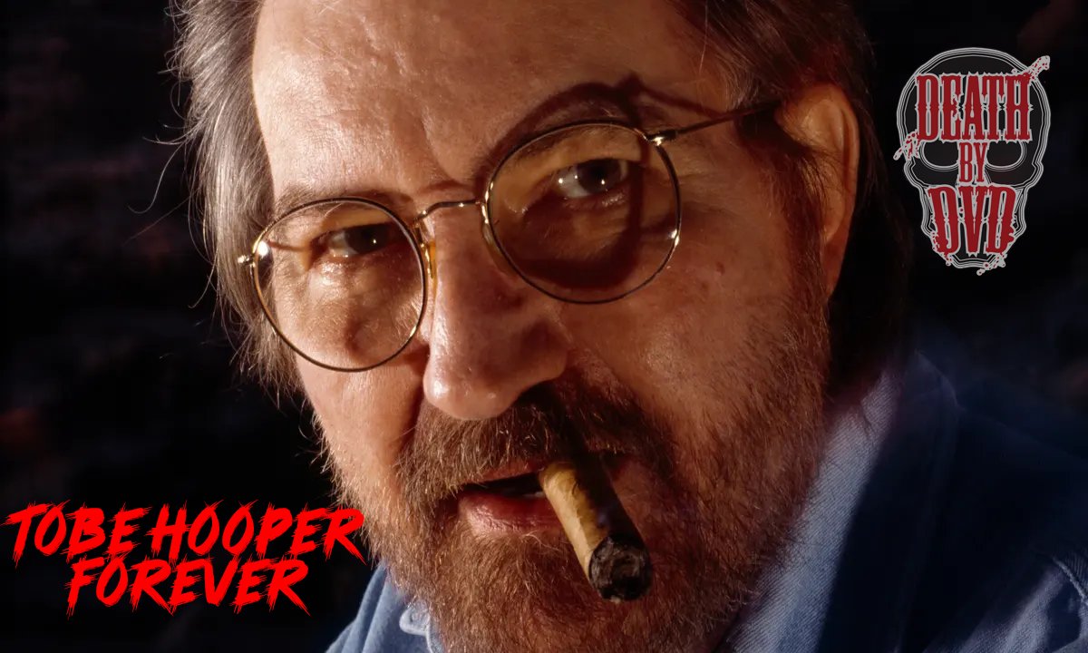 Deathbydvd's tweet photo. All hail the king. Today we fondly remember the dreamer, the artist, the hippie, the Dr Pepper obsessed Tobe Hooper, king of the chainsaw.
Tobe Hooper Forever.
Forever Tobe Hooper
#TobeHooper #RIPTobeHooper #TheSawIsFamily #Horror #film https://t.co/E8e5EfPqrK