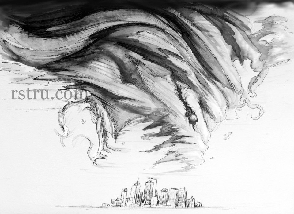 яαη∂σм ∂σσ∂ℓєѕ- What a Monster of a Storm

#drawing #inkdrawing #creaturedrawing