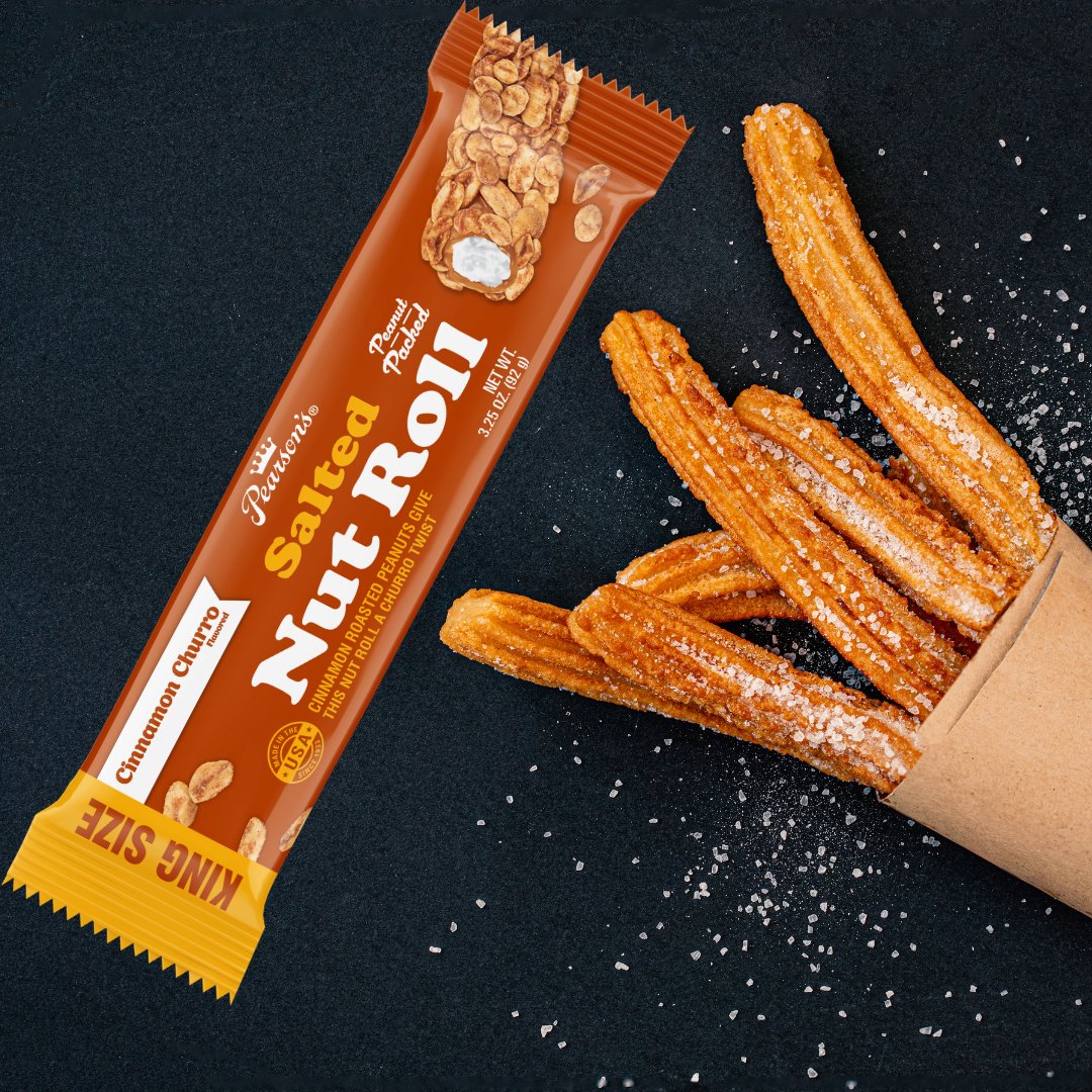 All the delicious flavors of cinnamon churros you love in a protein packed Salted Nut Roll! Who is someone who would love a King Size Cinnamon Churro Salted Nut Roll right about now? Add them to your cart today at amzn.to/3ZmBegy 😋 #Churros #Churro #ILoveChurros