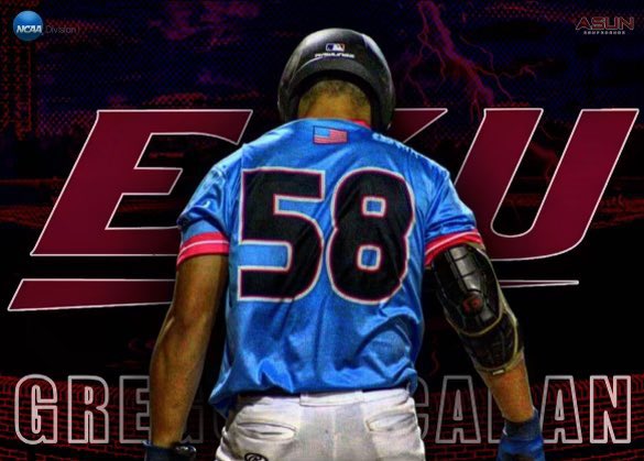 BaseballFactory's tweet photo. BF Exclusive commit:
Greg Caban 2024 catcher out of Florida commits to Eastern Kentucky University NCAA Division 1!
Greg also attended BF Showcase & BF Player Development events on his BF experience!
#FactoryWay #BFExclusive #BFNationalShowcaseTour #BFPlayerDevelopment https://t.co/3reGTLjHaY