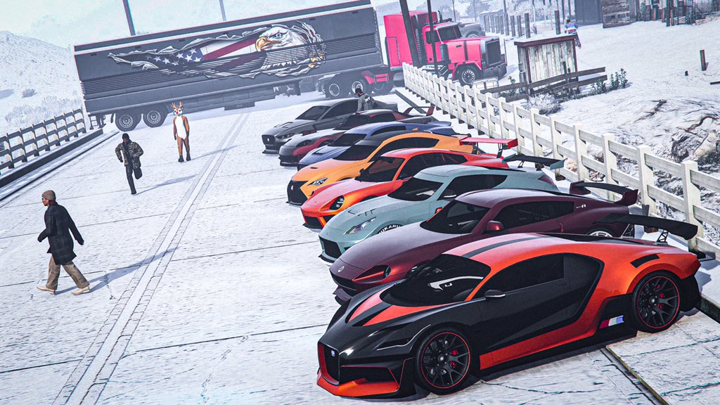 LSAutoClub's tweet photo. LSAC Unofficial Meet: Turbo Snow

Slip meets slipstream as we take our rides into the winter landscape!

Hosted by Chanel-Plays
Pictures by muuboo- https://t.co/SCdP8HlFRs