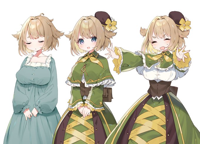 ポプリちゃんゲーム内立ち絵集 