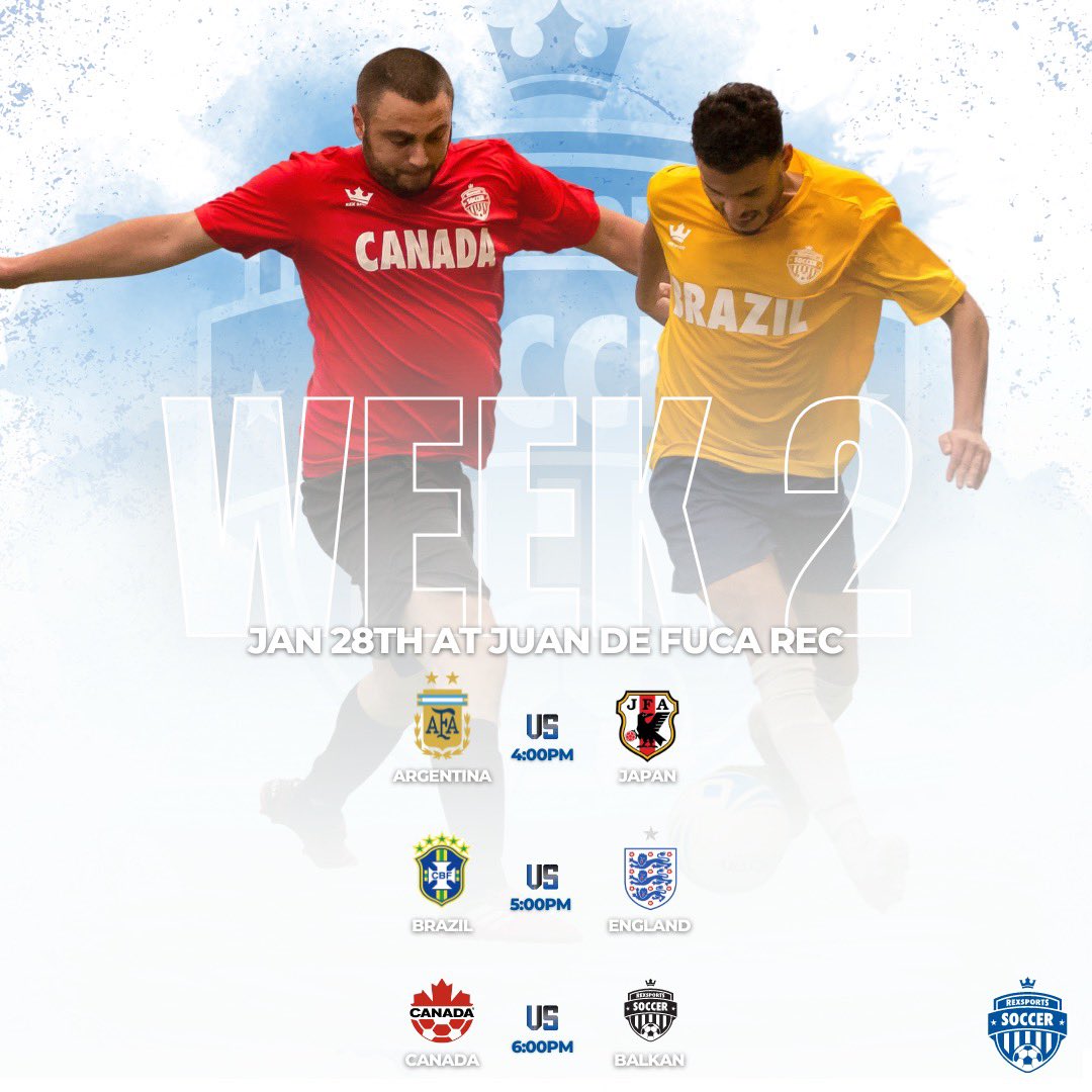 Week 1 of the regular season last week was EPIC!

Can’t wait for week 2, if you’re not in this league and you play soccer, I’m not sure what you’re doing!!