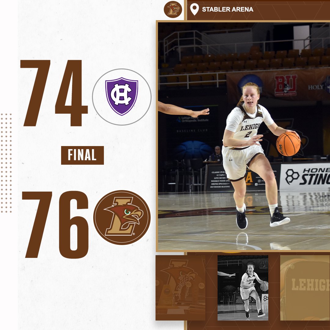 Unbeaten in Patriot League play no more ‼️ Lehigh defeats Holy Cross in OT

#GoLehigh