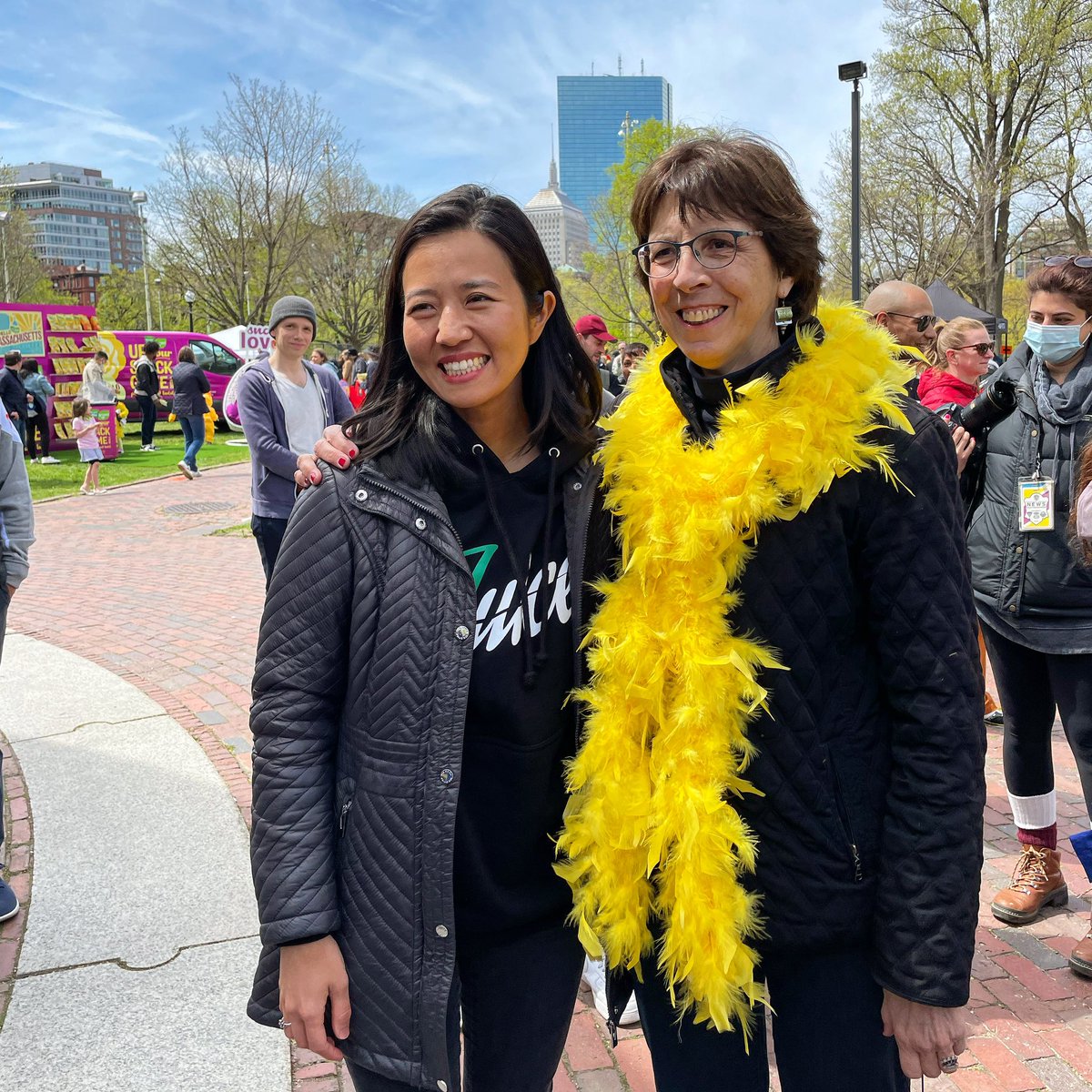 FOPG's tweet photo. "Our administration is focused on building a green and growing city for everyone" Congratulations to @mayorwu on her first State of the City Address and for her commitment to investing in Boston's green future. 🌳 #bosparks https://t.co/awOqtM0k4s