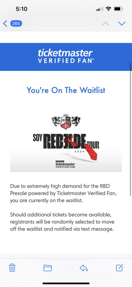 niddamian's tweet photo. How is it that 3 of us got verified by Ticketmaster but only one of us got the code. https://t.co/wRBua9PQoC