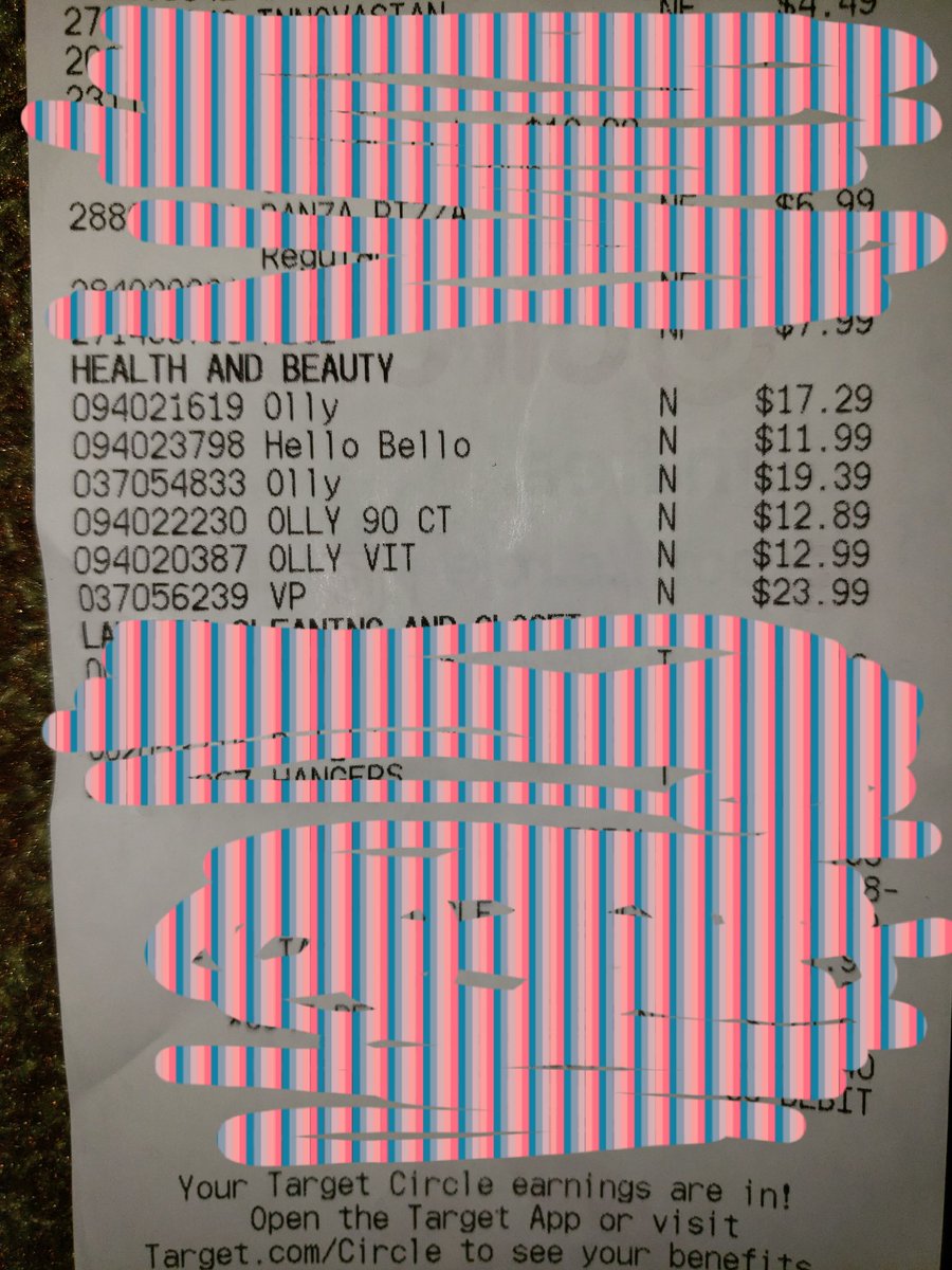 kfawnmc's tweet image. This is why I stay healthy y'all. Over $100 in vitamins. Every Single Month. #targetrun #HealthyLiving #vitamins