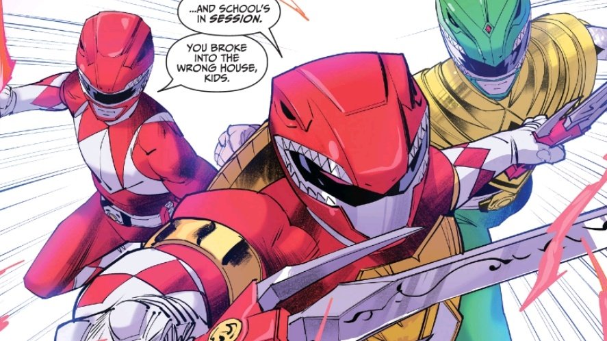 MMPR TMNT 2 #2
The bad guys of each team are working together to beat the Turtles &amp; Rangers. The crossover stuff is so much fun but the story so far is just ok. I can see there's more exciting stuff coming but it doesn't make each issue really stand out. Still worth it for fans.