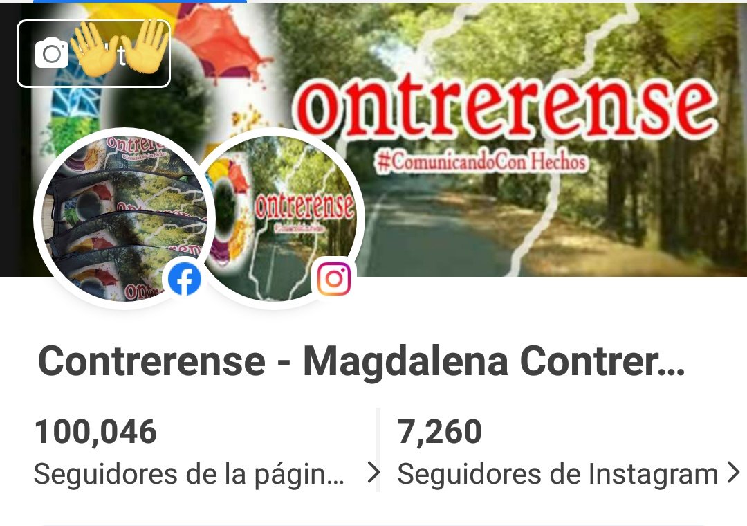 ContrerenseOrg's tweet image. ¡Gracias! Ya llegamos a los
100 000 (CIEN MIL) seguidores en nuestra página principal de facebook facebook.com/contrerense
Somos la primera página 100% ciudadana y contrerense en llegar a ese número. Gracias porque ustedes lo hacen posible.