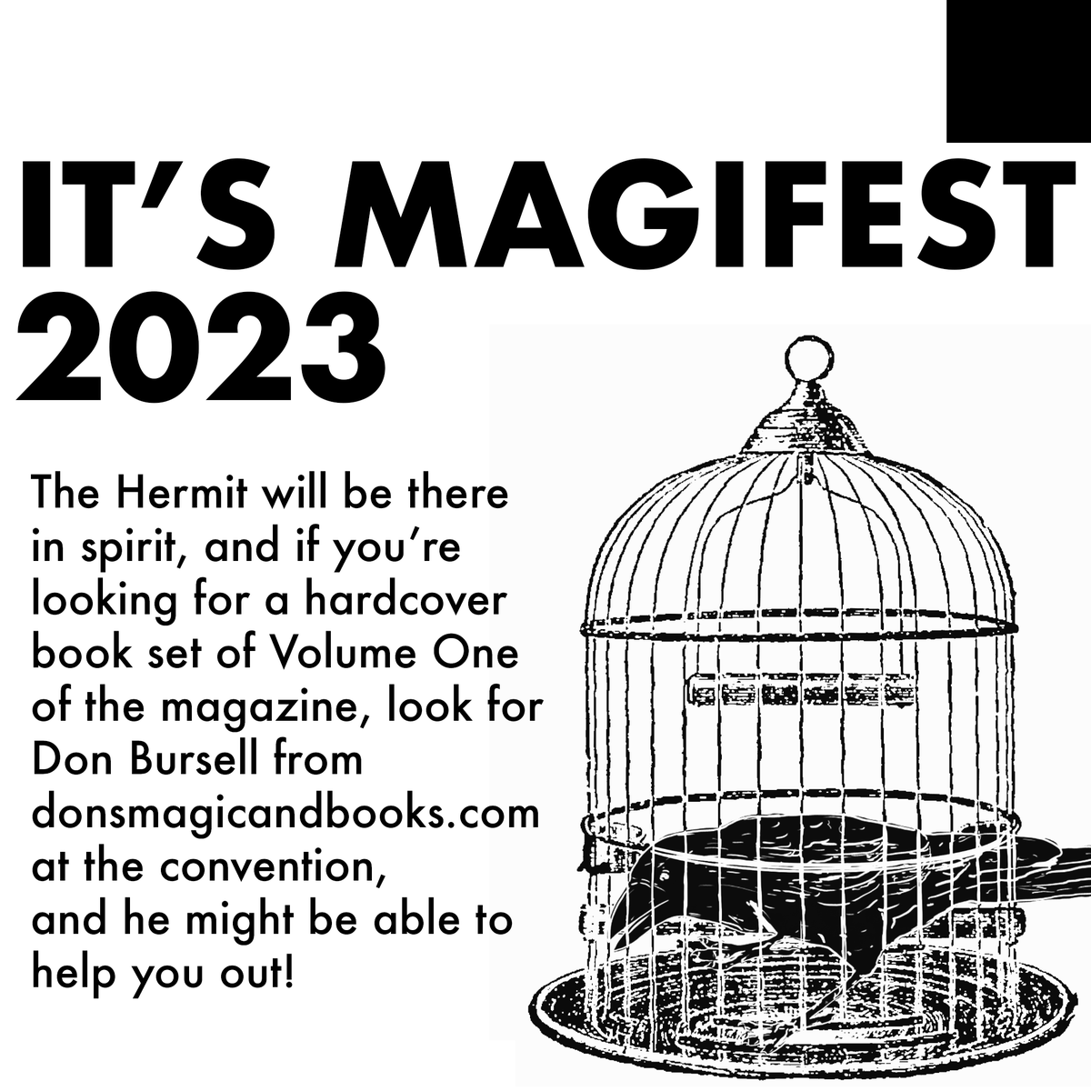 hermitmagicmag's tweet photo. https://t.co/hBZwmY6nHu 

#magic #magifest #magician #magicmagazine https://t.co/d2VHb4tykX