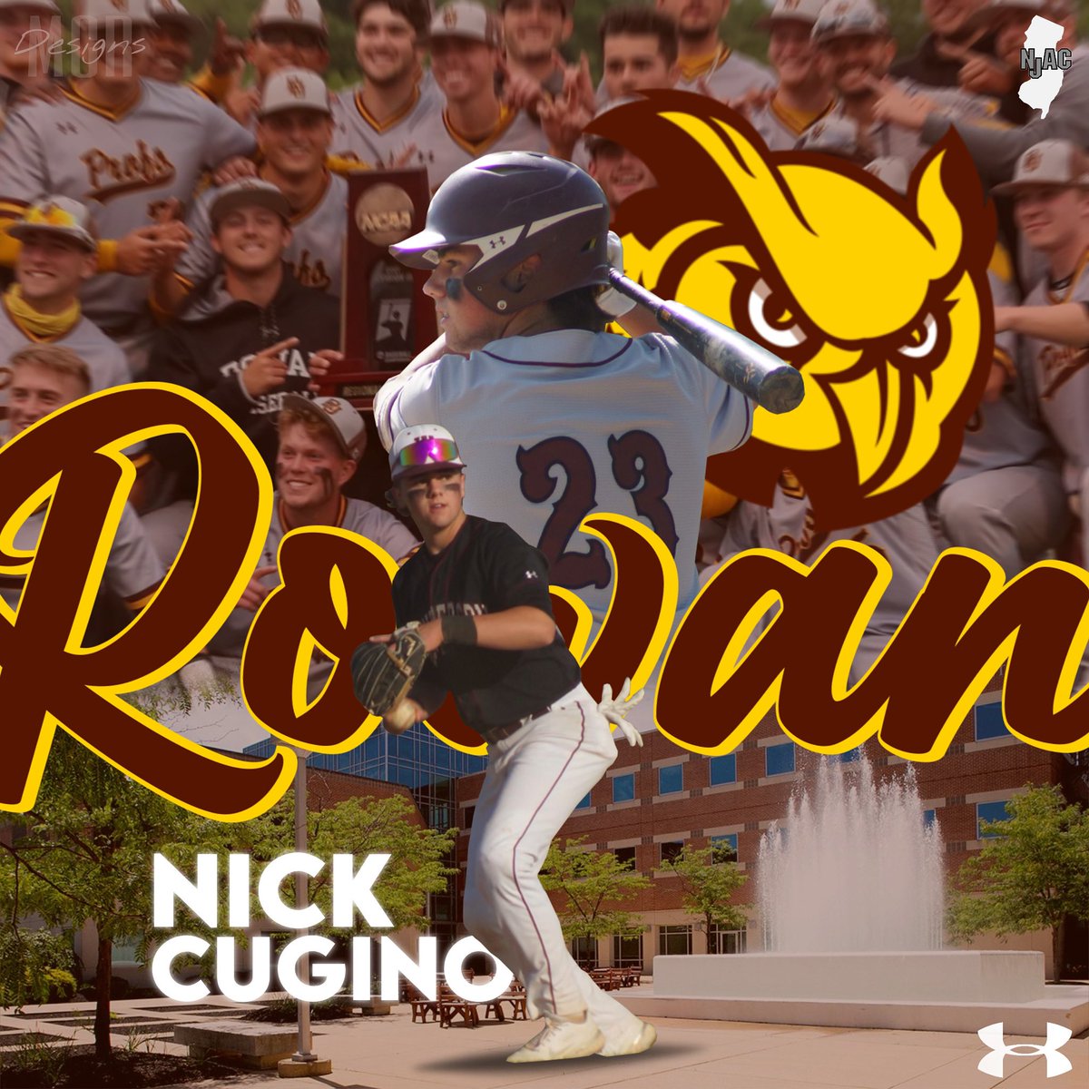 CuginoNick's tweet photo. Super excited to announce I will be furthering my academic and athletic career at Rowan University. Thank you to all my friends,family, and coaches that helped me get to this point.#goprofs 🦉@EJMoyer1 @parebels @HendyBaseball @D1Bullpens @KovatchEd @PinderJeff @RowanBaseball_ https://t.co/r8bFxrJJ3f