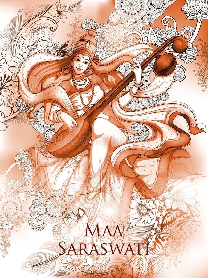 #saraswatipuja 5th day of shukul paksha in magh &amp; onset of #basantpanchami2023 and devotion and prayers to #maasaraswati .the 4 hands of the goddess symbolize the mind, intellect, alertness, and ego.may she give us knowledge and wisdom to separate milk from water.