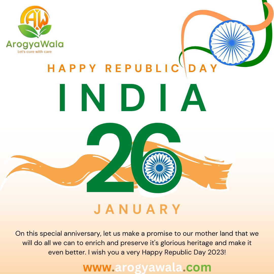 arogyawala's tweet photo. Ditch the junk food this 26th January and try some healthy 'desi' food. Just like our national flag add some healthy colorful veggies and fruits in your diet.
Happy Republic Day!
#RepublicDay2023 #RepublicDay https://t.co/lFVfdENHoq
