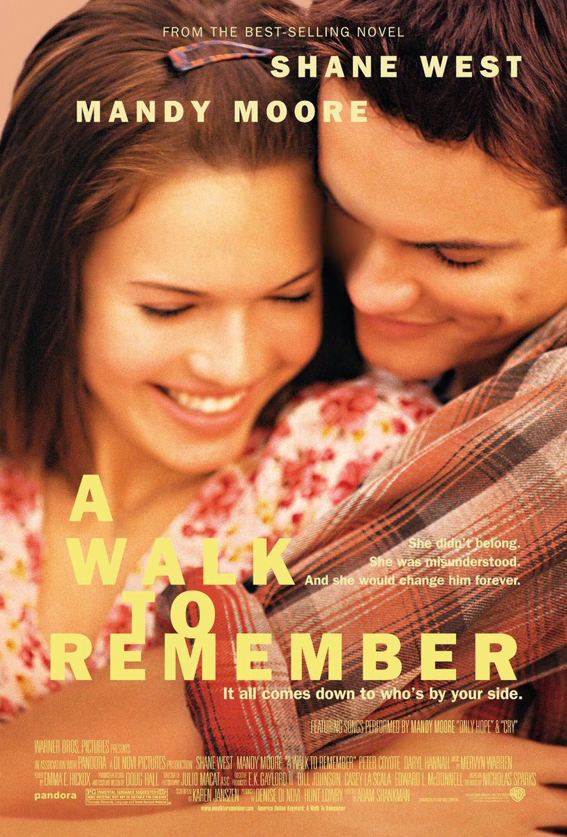 FilmNewsNos's tweet photo. š¬ MOVIE HISTORY: 21 years ago today, January 25, 2002, the movie āA Walk to Rememberā opened in theaters!
#ShaneWest #MandyMoore #PeterCoyote #DarylHannah #LaurenGerman #ClayneCrawford #AlThompson #PazDeLaHuerta #DavidLeeSmith #MattLutz #AdamShankman https://t.co/4xXIFw4KFM
