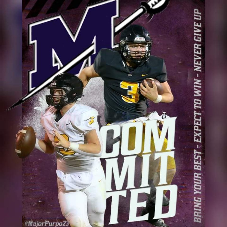 GO MAJORS! ⚔️
#committed
@CoachKHarris08 <a href="/CoachGTWindham/">Griffin Windham</a> <a href="/MajorsFootball/">Millsaps Football</a> @OppHSFootball