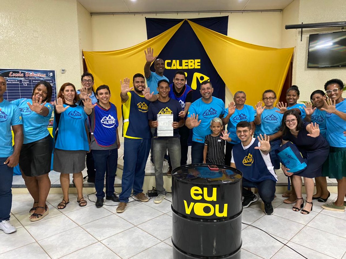 MichaelValenca's tweet image. Começamos o evangelismo calebe sem perspectiva de batismos, sábado o tanque estará cheio!!!