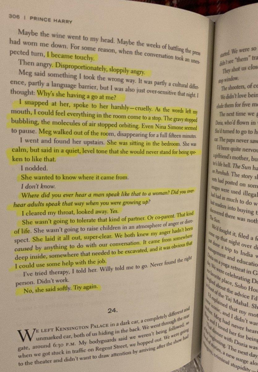annodjade's tweet photo. @troubleshade Credits to #therealIman insta. The brother learned his lesson, in his own words🙃This is NOT how we do it “bwoy”🙄 Meg..Where did u ever hear a man speak like that to a woman? Did u overhear adults speak that way when u were growing up🫣H….YES🤷🏾♀️my older incandescent bro😞#spare https://t.co/vT3hCQ0RGe