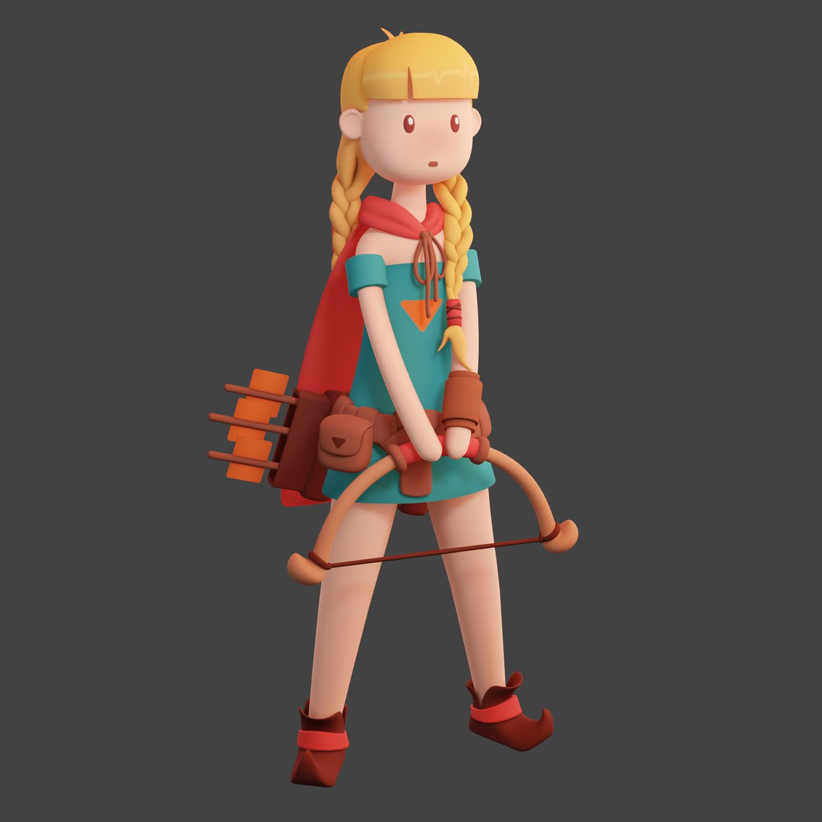 Model made in blender A girl with a bow render
Concept art: Anisimov
#blender #blender3d #character #character3d #3d #3dart #3dmodel #3dartist #cycles #blendercycles #substancepainter #girl #handpainted