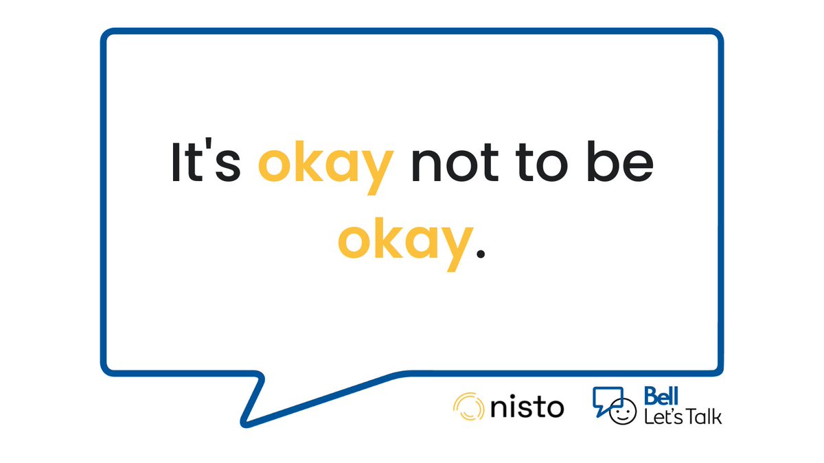 Today is #BellLetsTalk Day. Guided by Indigenous values, we at Nisto firmly believe that mental health *is* health and stand against stigma 🧠❤️