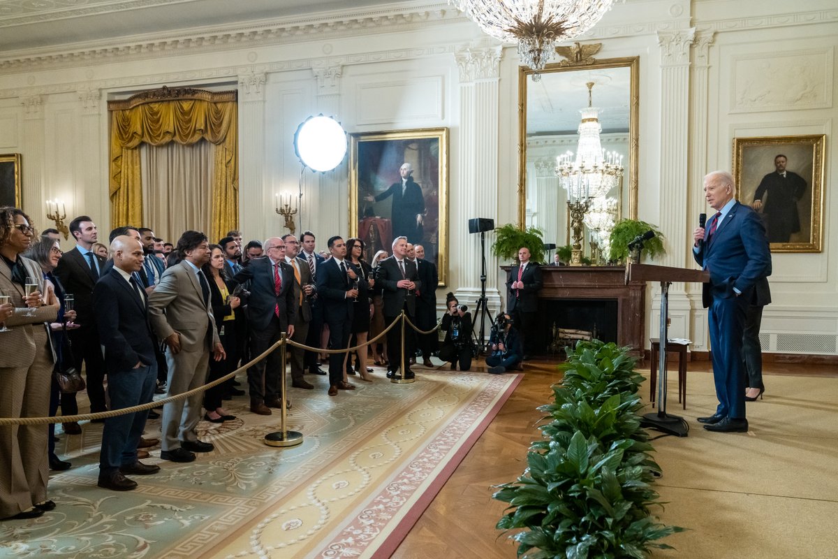 Freshman class of the 118th Congress – welcome to the White House!