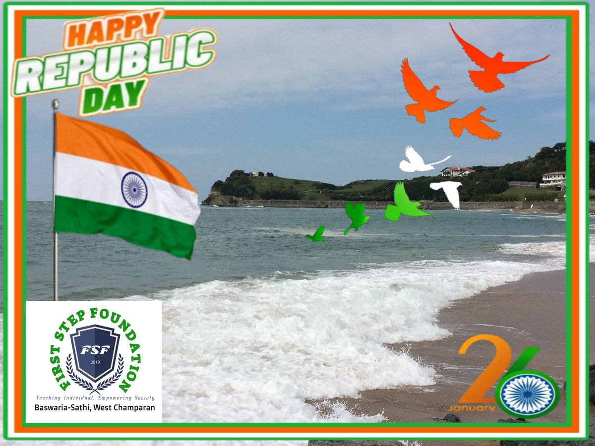 FirstStepFounda's tweet photo. Happy Republic Day #RepublicDay2023 #republicdayindia #india #fsf #firststepfoundation #gantantradivas https://t.co/1EdcNVVjxo