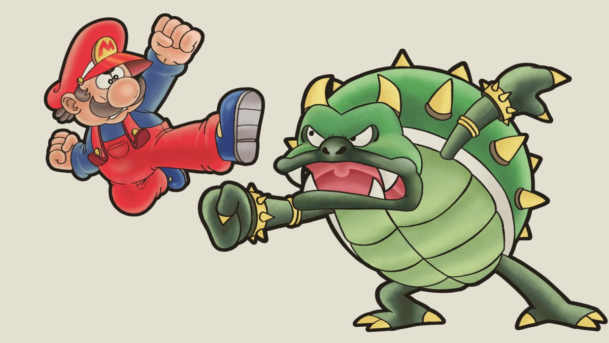 🇪🇨YinyangGio⭐ on Twitter "Mario vs Bowser (King Koopa) in 6