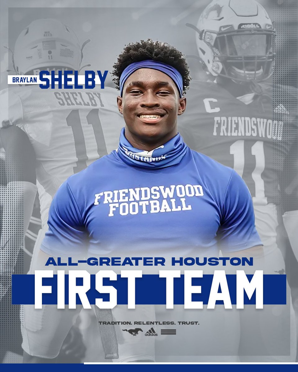 We would like to congratulate <a href="/BraylanShelby/">Braylan Shelby</a> on making the All-Greater Houston First Team!