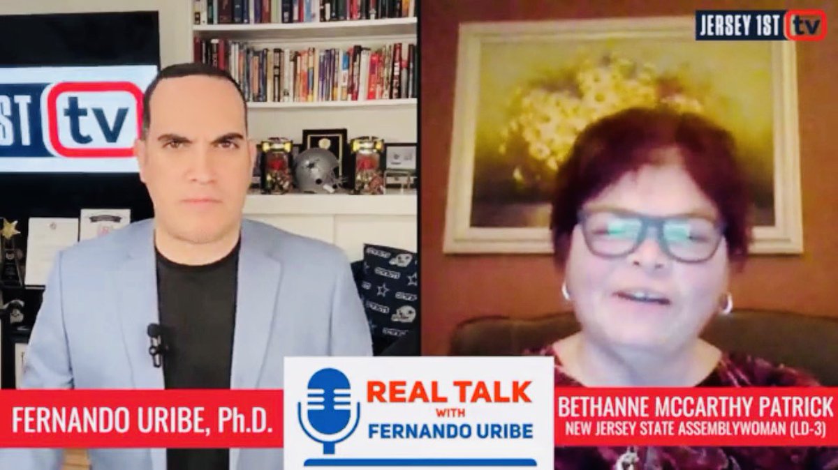 theamazinguribe's tweet photo. ๐จ1,300+ VIEWS & COUNTING!๐จ
NJ LD-3 #Assemblywoman #BethAnneMcCarthyPatrick & @NJBIA President/CEO @SiekerkaNJBIA joined me on #RealTalkWithFernandoUribe via @Jrsy1st this week!
Tune in via:
https://t.co/YZFBSglKXW
https://t.co/TAc5BRlRGp https://t.co/2NnoNkbRu3