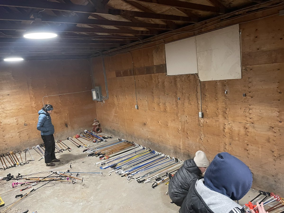 WinnipegTrails's tweet image. Ah yes, the ol’ “find the matching pole” game… again. 🙄 Jade, Nadya and Nina were today’s unsung heroes… keeping warm and keeping the #Winterpeg mobile ski library ready, just for you. Come ski w us! 👉🏽 Winterpeg.org
@spiritnorthxc