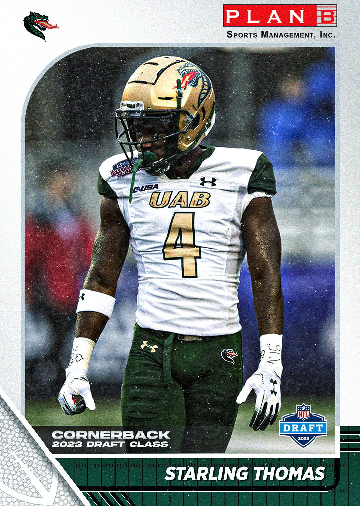 My latest project involving creating a card set for 2023 NFL Draft Class candidates.

HD: ibb.co/PQq21s7

"Don't work until you're tired. work until you're done."