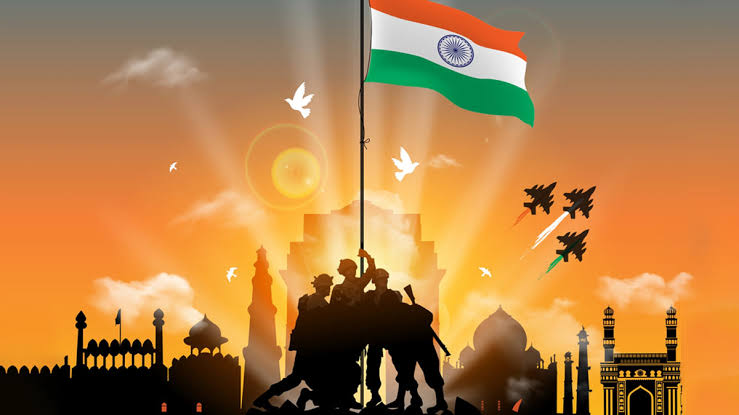 🇮🇳 Never Let Us Forget 🇮🇳
🇮🇳 Never Let Us Be Shy 🇮🇳
🇮🇳 Let's Make The Flag Of The 🇮🇳
🇮🇳🇮🇳 Nation Fly Very High!! 🇮🇳🇮🇳
Let's remember all our #IndianBraves who have served and sacrificed defending the Republic of India!🇮🇳
Happy 74th Republic day🇮🇳🇮🇳
#26January #HappyRepublicDay