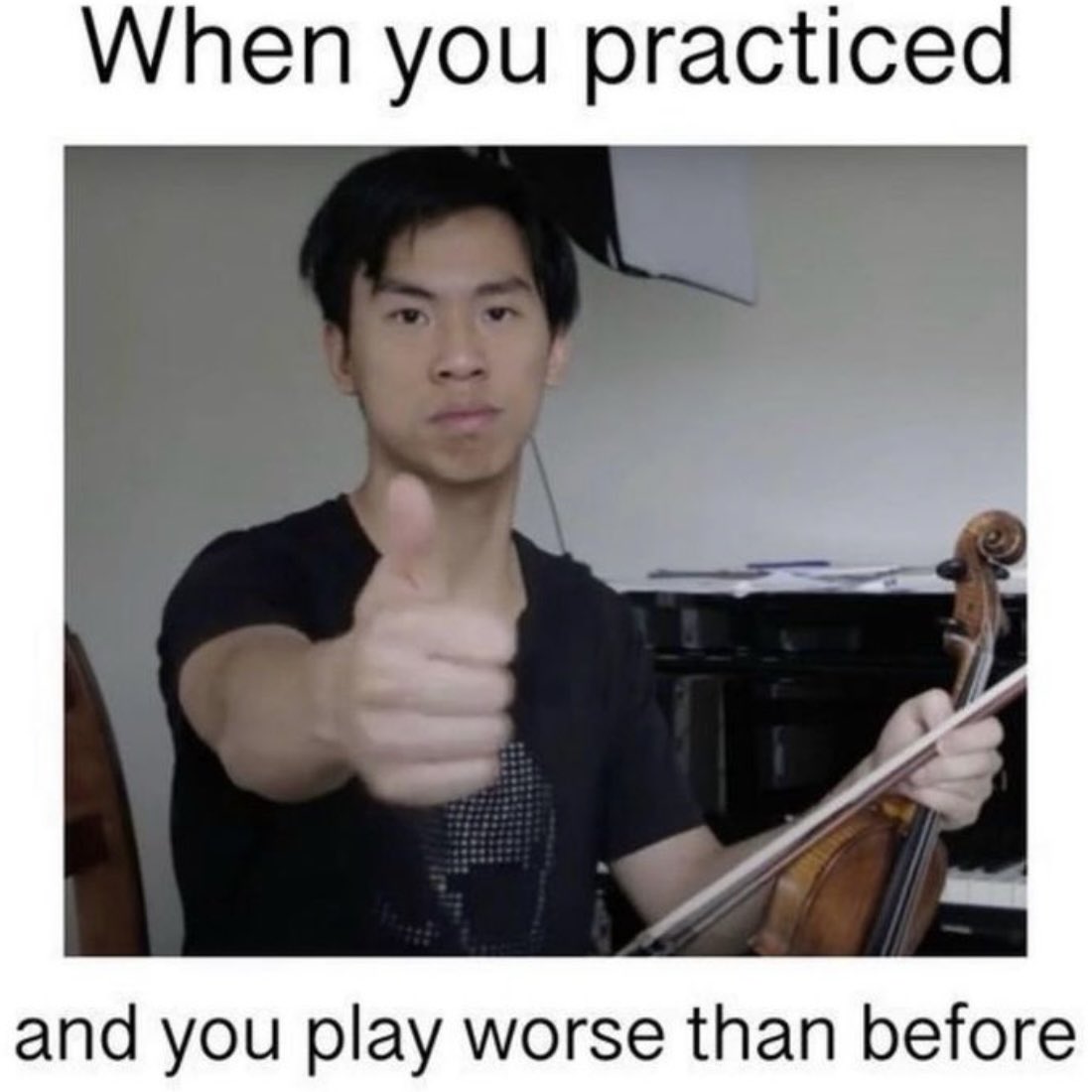 cmandel44's tweet photo. Sad but true…

#music #meme #Memes #guitar #bass #drums #piano #vocals #hashtag #twitter #Oscars2023 #violin #guitarist #vocalist #sad #but #true #practice #makes #perfect #watch #break #viral #Trending #TrendingNow #trendingvideo #viralpic #picture #pic #life #crazy #cool https://t.co/etXyRVlvNh