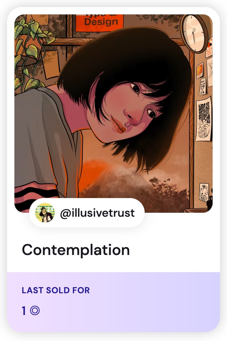Illusive Trust (@illusivetrust) on Twitter photo GM!!
Woooaaaaaa Yeppy 🥰😍
Thank you so much much much
<a href="/budiharja/">Budi Harja - #anime | Commission closed</a> to bid & take my first 1/1 project on <a href="/formfunction/">Formfunction</a> i'm so happy 😋
#NFT #NFTCommunity #nftcollectors #illustrations #characterart #characteranimationwh #landscpedrawing #solana #formfuchtion GM!!
Woooaaaaaa Yeppy 🥰😍
Thank you so much much much
<a href="/budiharja/">Budi Harja - #anime | Commission closed</a> to bid & take my first 1/1 project on <a href="/formfunction/">Formfunction</a> i'm so happy 😋
#NFT #NFTCommunity #nftcollectors #illustrations #characterart #characteranimationwh #landscpedrawing #solana #formfuchtion