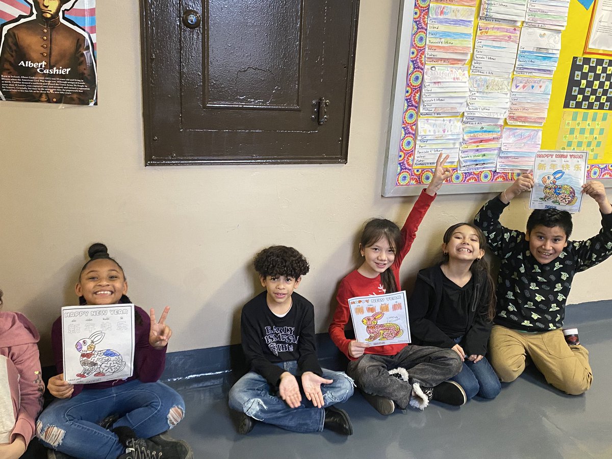 Happy Lunar New Year!! 🐲🐇 It was great to see some classmates marching to celebrate and others supporting their friends.