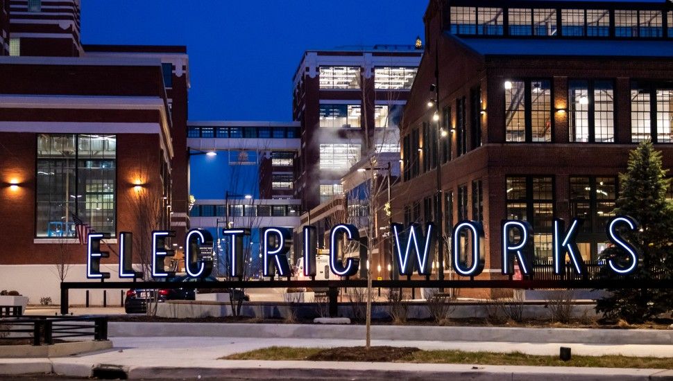 Why Electric Works is a Game Changer for NEI: bit.ly/EW-NEI

Electric Works is one of the largest office projects in the United States and was completed in 2022. It puts #FortWayne in the same category as New York, Chicago, Boston, Los Angeles, Austin, and Charlotte.