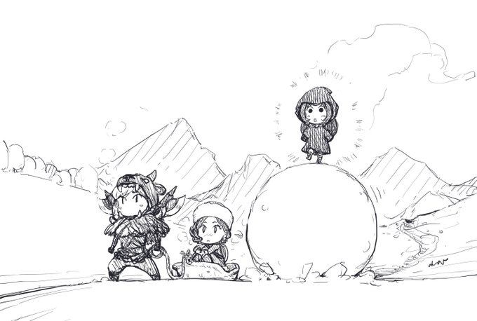 お昼なのにサムイ。 