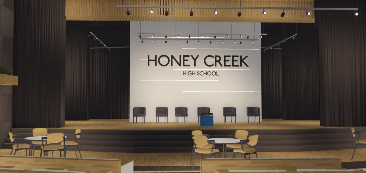 TrippyXVibez1's tweet image. Honey Creek High School

Theatre 

November 2021

#devforum
#robloxdev
#roblox