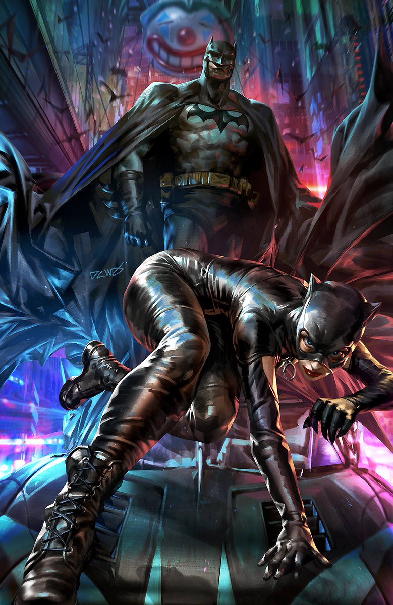 GCSfiles's tweet photo. Batman and Catwoman for Batman #133 by Derrick Chew 🐈‍⬛🦇🖤

#BatCat #Batman #Catwoman #GothamCitySirens https://t.co/rzyTagl3Vc