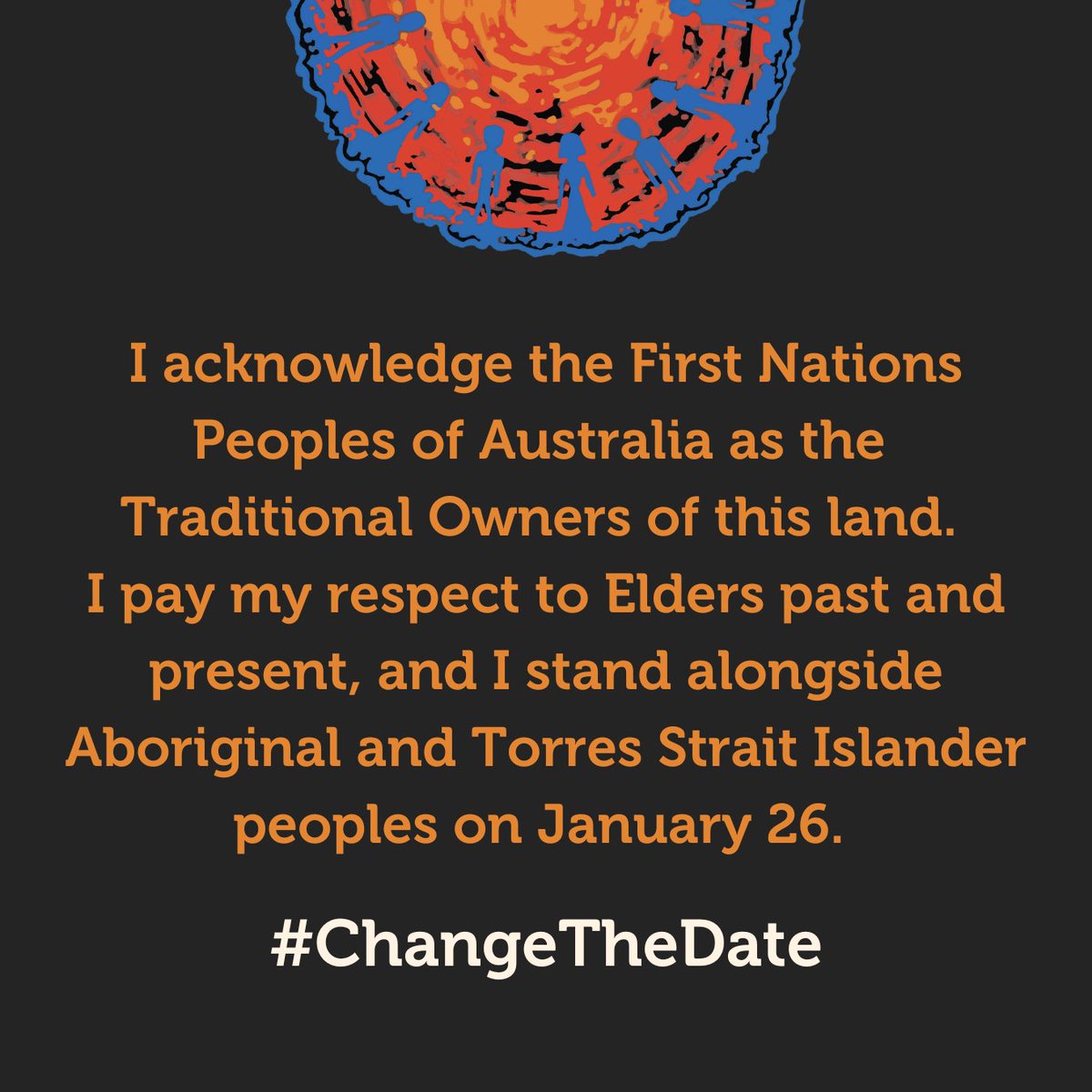 Reconciliation WA advocates for #ChangeTheDate, so that every Australian can feel included on our national day of celebration. 

Join the movement and share this post. 

#January26 #DayofMourning #InvasionDay #SurvivalDay #AustraliaDay