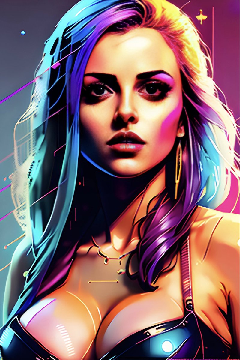 YayDudePics's tweet photo. #Synthwave Punk Babe… #stablediffusion #synthwavepunk #magespace https://t.co/g9T0bTQDHj