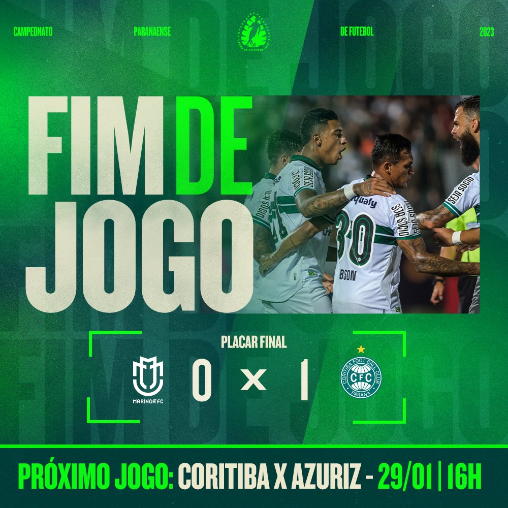 #MFCxCFC 
#CoxaDoido
#Paranaense2023