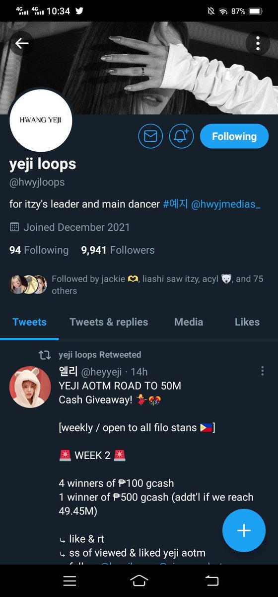 itzysclaudia's tweet photo. @heyyeji @hwyjloops @yj_snapshots let's go for 50M badge! 🔥
https://t.co/hE9tT0kOHK https://t.co/1iBQ1oaMK6