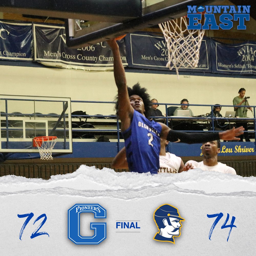 GSUpioneers's tweet photo. GSU Men's Basketball falls on the road to Alderson Broaddus 74-72 in overtime. #PioneerNation #GSUMBB #MECMBB https://t.co/O9hCZ6zVpb