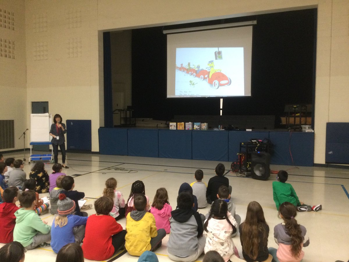 What an exciting day we had! Ruth Ohi came to Bakersfield! it was so interesting to hear about how she creates her books and makes her illustrations!