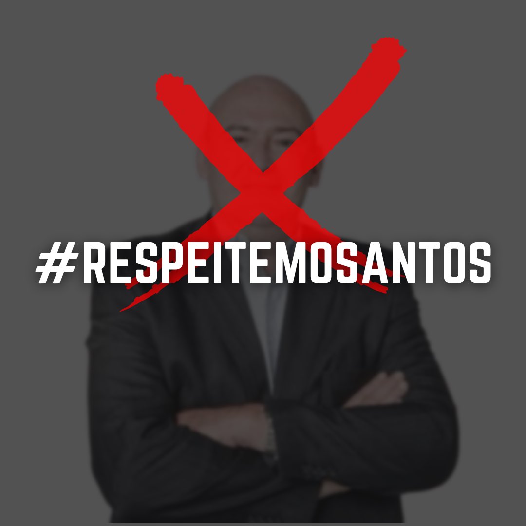 beicolasantista's tweet photo. 🚨PROTESTO VALENDO

Vamos subir a hashtag

#RespeitemOSantos 

Comentem muito, vamos fazer barulho contra esse lixo de gestão omissa https://t.co/lpBj6taPJU
