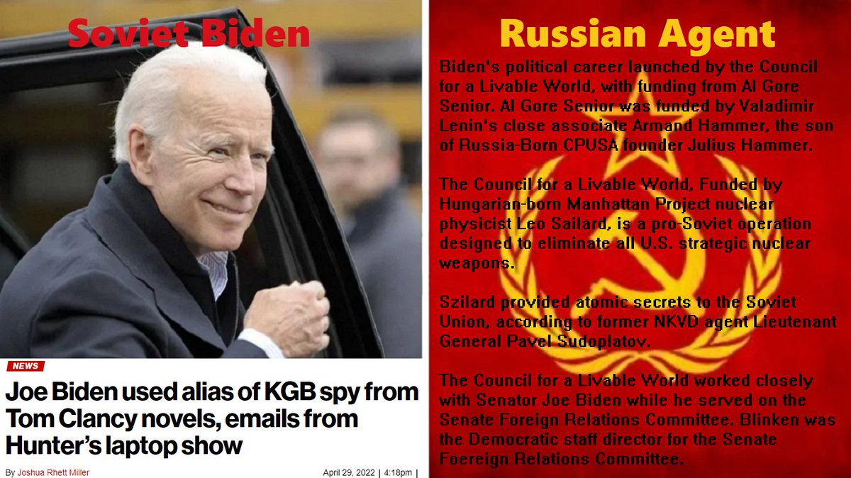 RedSkullKrusher's tweet photo. #SovietBiden #BidenIsKBG #RussiaJoe https://t.co/LQWMpn8arp