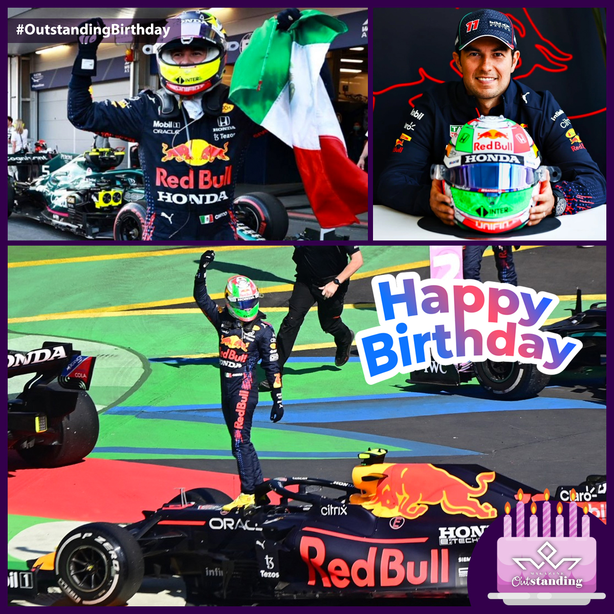 ¡Feliz cumpleaños, #SergioPérez!
Piloto de automovilismo mexicano de la escudería #RedBullRacing.
¡Feliz cumpleaños, #ViejoSabroso!

#OutstandingBirthday #ChecoPérez #RedBull #F1 #ForceIndia #REdBullRacing #RedBullRacingF1 #RedBullRacingTeam